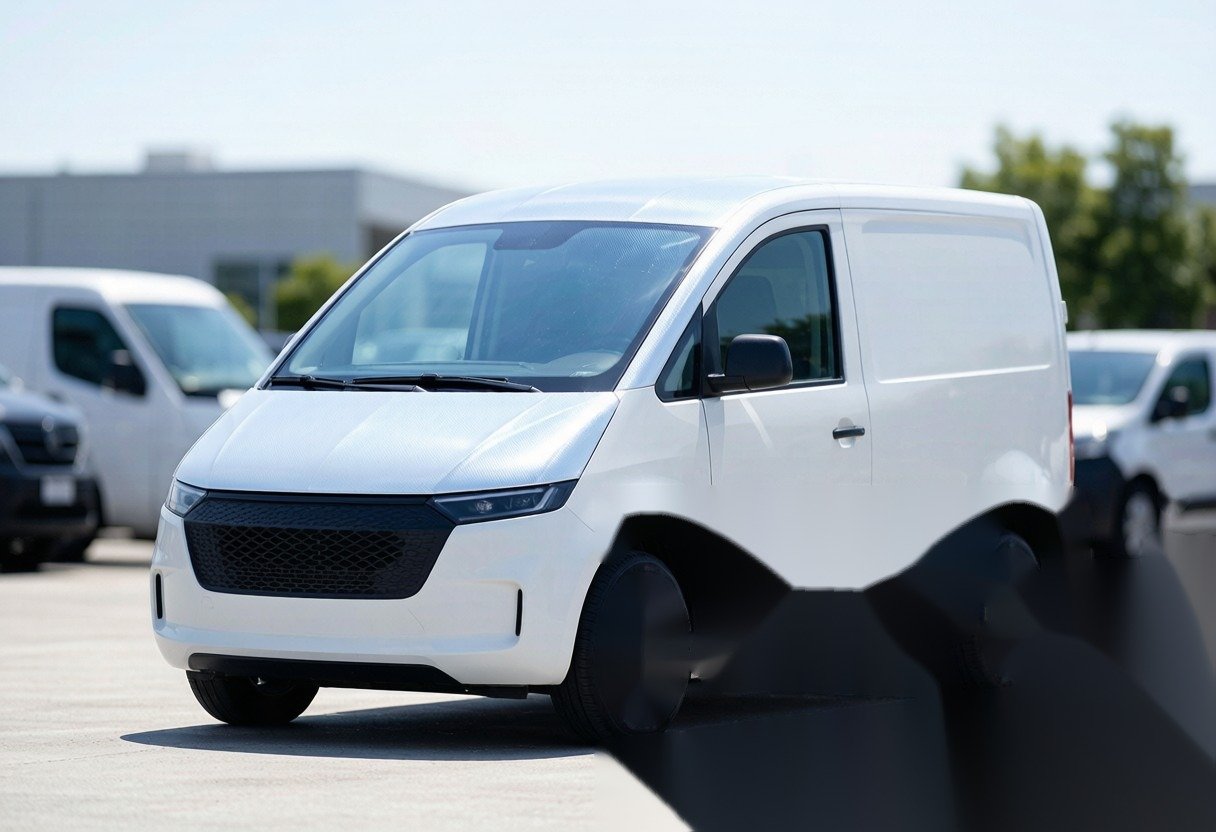 Electric vehicle with radiative cooling film on roof — reduced cabin heat load