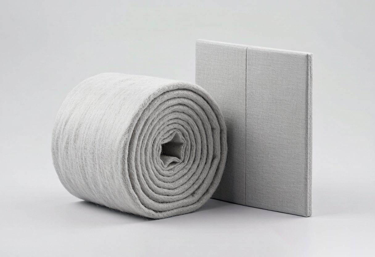 GPOWER Rouhe nanoceramic aerogel insulation roll and rigid panel used to wrap a coffee roaster drum